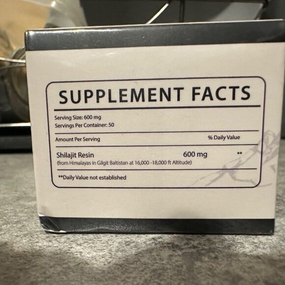 Himalayan Organic Shilajit Support Your Immune System, 50g (Exp: 01/18/2026) - Picture 2 of 3